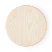 8" Circle Pinewood Plaque by Make Market®