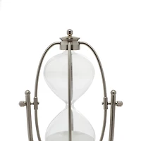 12" Silver Metal Glam Timer