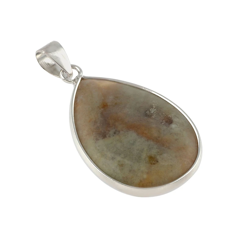 Jasper Teardrop Pendant by Bead Landing™