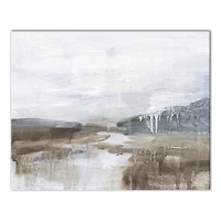 Dippy Abstract Landscape 20" x 16" Canvas Wall Art