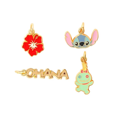 Disney® Lilo & Stitch Enamel Charm Set