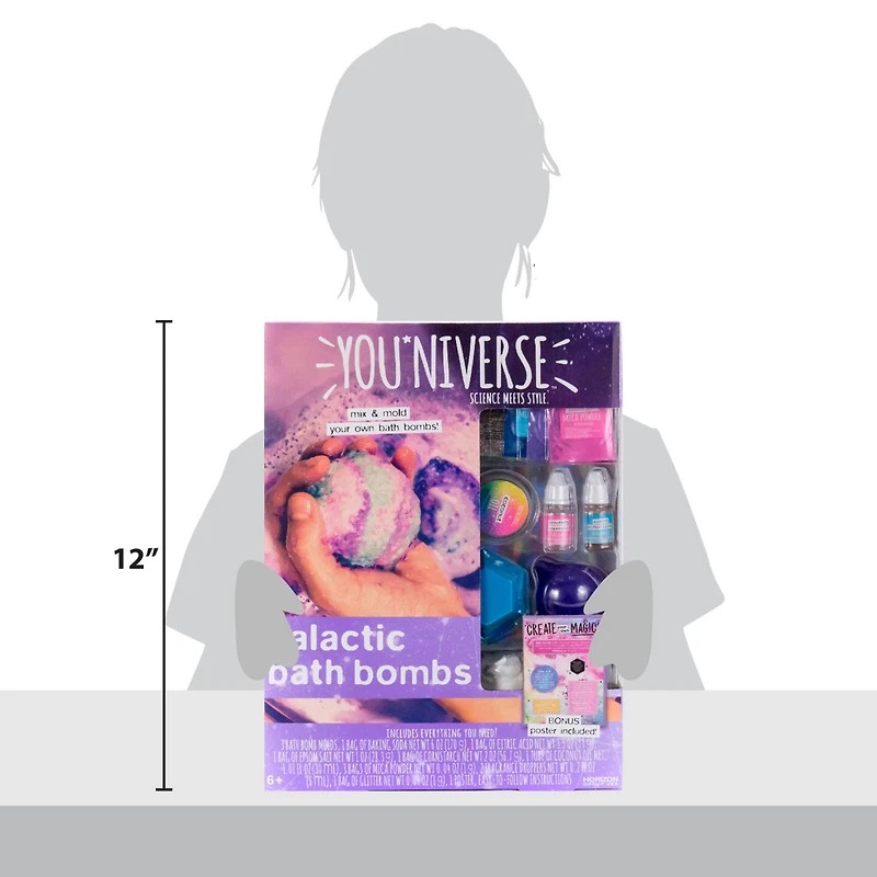 YouNiverse® Galactic Bath Bombs Kit