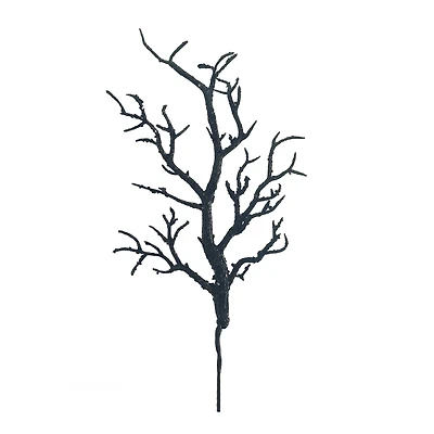 15" Black Glitter Branch Pick by Ashland®