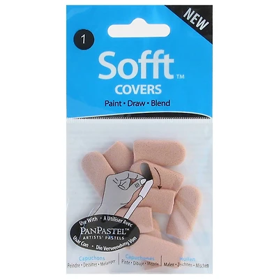 Colorfin Sofft™ Tools No. 1 Round Covers, 10ct.
