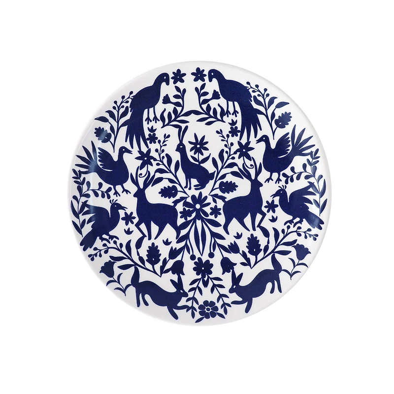 7" Navy Ceramic Plate by Ashland®