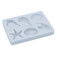 Sea Shell Silicone Fondant Mold by Makery®
