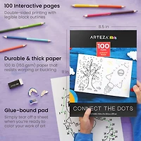 Arteza® Kids Activity Book, Connect the dots, 50 pages
