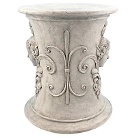 Design Toscano 18.5" Flora Goddess of Spring Neoclassical French Spa Stool