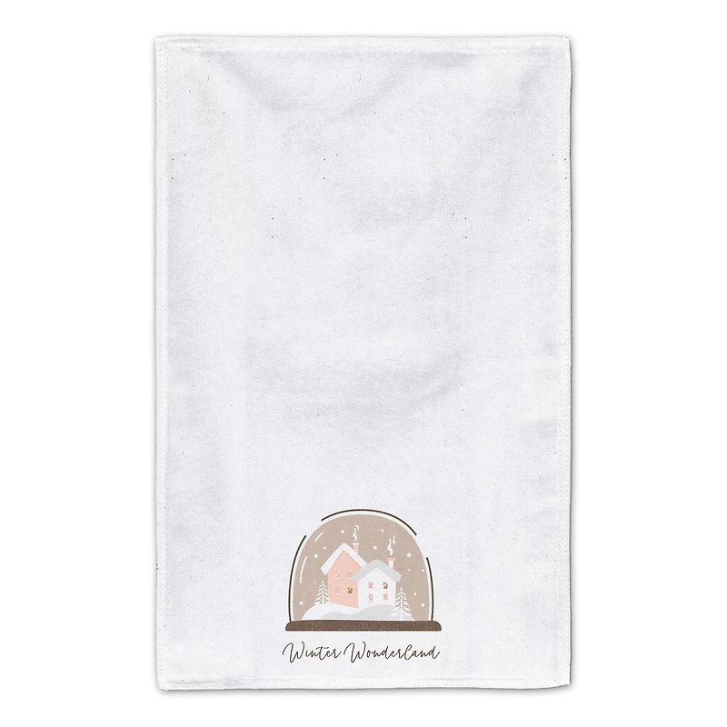 Winter Wonderland Snow Globe Tea Towels - Set of 2