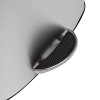 40L Rectangular Stainless Steel Step Trash Can With Lid