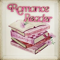 6.25" Romance Reader Wooden Tabletop Décor by Ashland®