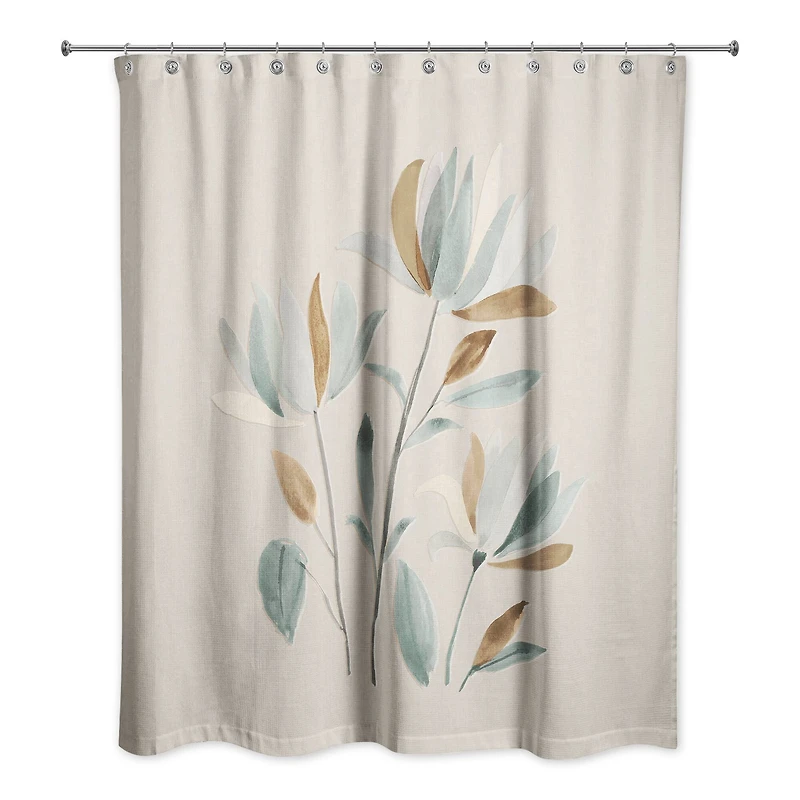 Muted Branches 71" x 74" Shower Curtain