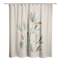 Muted Branches 71" x 74" Shower Curtain