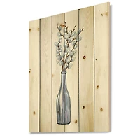 Designart - Bunch of Pussy Willow Twigs II