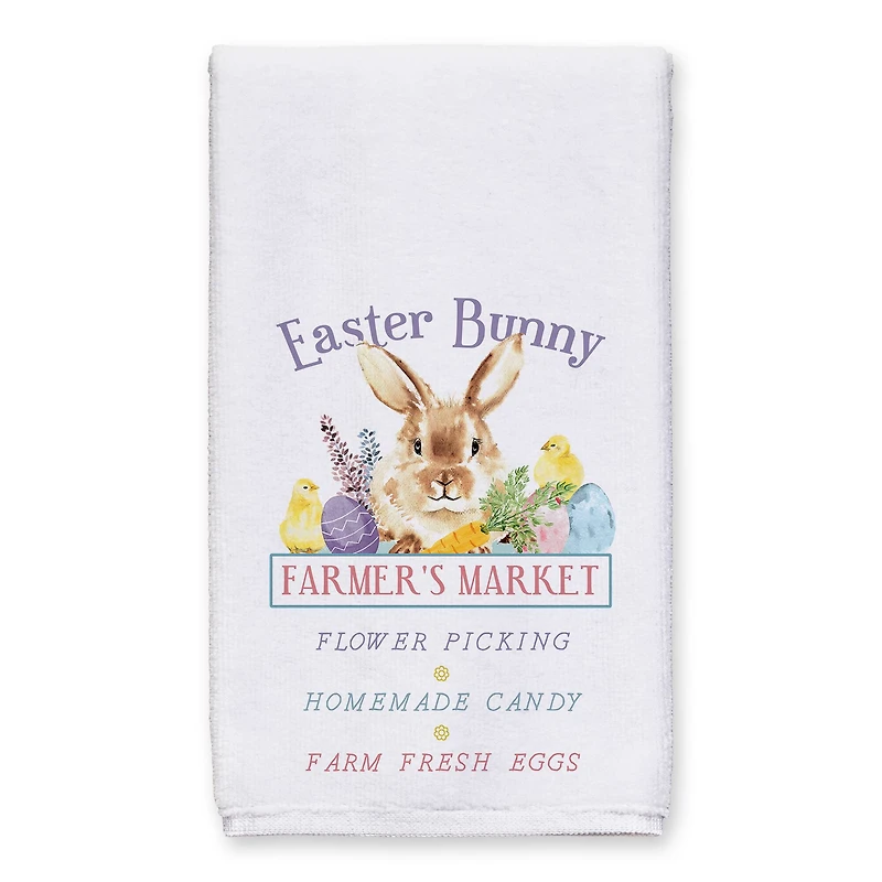 Easter Farmer's Market 16" x 25" Tea Towel - Set of 2