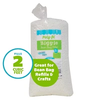 Poly-Fil® Biggie Bean Bag Filler, 16oz.