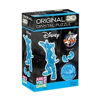 3D Crystal Puzzle - Disney Goofy (Blue): 38 Pcs