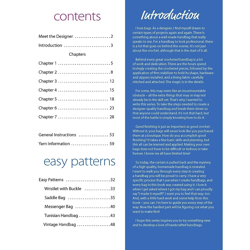 Leisure Arts® Handcrafted Handbags Book #2 Easy