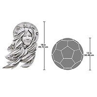 Design Toscano Daphne Laurel Goddess Green Woman Wall Sculpture