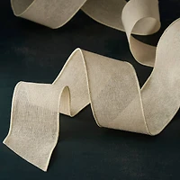 2.5" x 25ft. Muslin Wired Ribbon by Celebrate It™ Décor