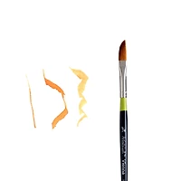 Golden Taklon Short Handle Dagger Striper Brush by Artist's Loft™ Vienna