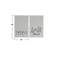 Hello Honey® Spirited Mix Cotton & Linen Cocktail Tea Towels Set