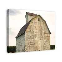Weathered Autumn Barn Canvas Wall Art