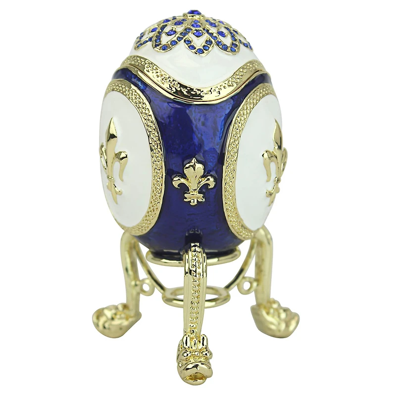 Darya Peterhof Palace Romanov-Style Collectible Enameled Egg