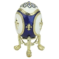 Darya Peterhof Palace Romanov-Style Collectible Enameled Egg