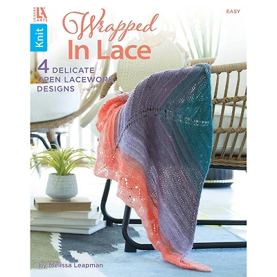 Leisure Arts® Knit Wrapped in Lace Book
