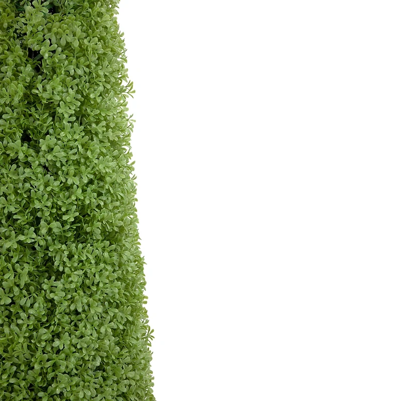 4ft. Unlit Artificial Boxwood Cone Topiary Tree with Round Pot