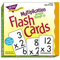 Trend Enterprises® Multiplication 0-12 All Facts Flash Cards