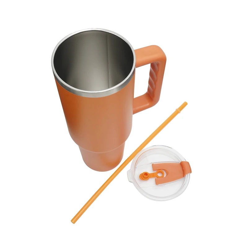 40oz. Pumpkin Spice Stainless Steel Insulated Tumbler by Ashland®