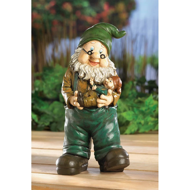 10.5" Grandpa Garden Gnome