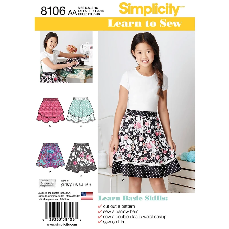 Simplicity® Pattern CS8106 (8-16)