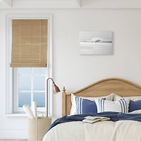 Stupell Industries Waves Crashing on Beach Black & White Wall Art