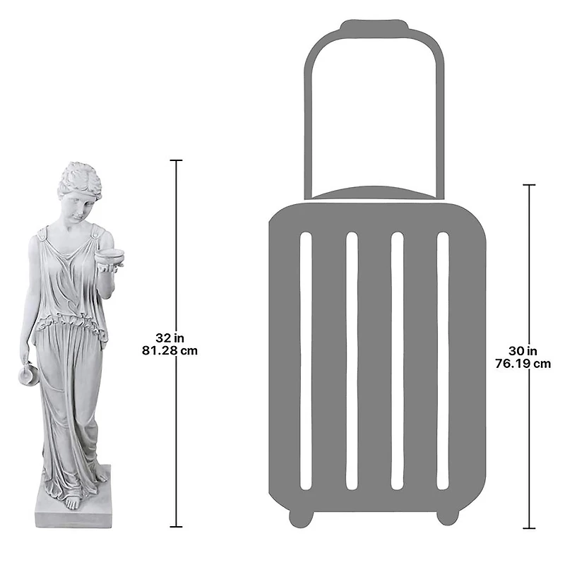Design Toscano 32" Hebe the Goddess of Youth Statue