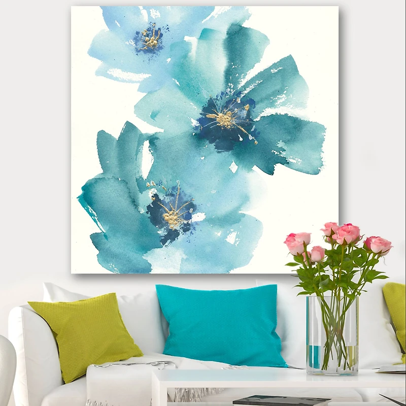 Designart - Blue Cosmos Indigo I