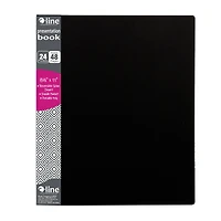 C-Line® 8.5" x 11" 24-Pocket Bound Sheet Protector Presentation Book, 3ct.