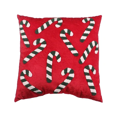 16" Candy Cane Throw Pillow by Ashland®