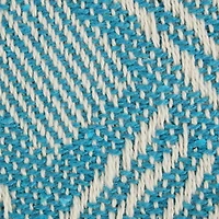 DII® Teal Basket Weave Woven Throw