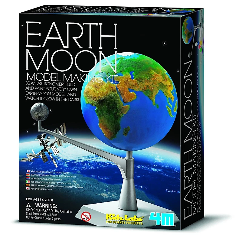 4M KidzLabs Earth & Moon Model Kit