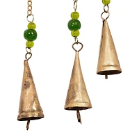 Silver Sun & Moon Metal Eclectic Windchime