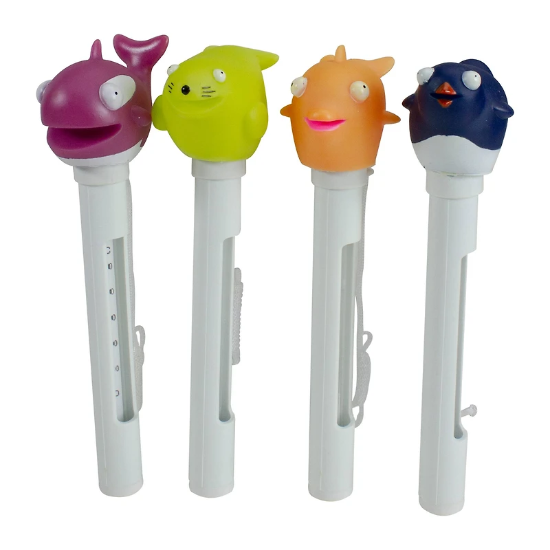 Pool Central® 8" Sea Babies Floating Pool Thermometers Set