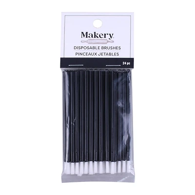 Disposable Brushes, 24ct. by Makery®