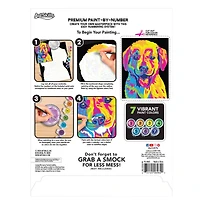 ArtSkills® 8.5" x 11" Puppy Paint by Number for Kids