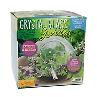 Glass Terrarium - Crystal Glass Garden