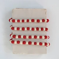 Hello Honey® 6ft. Wool Felt Ball Garland