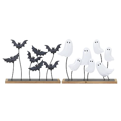Assorted 14" Flying Halloween Icons Metal Tabletop Décor, 1pc. by Ashland®
