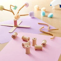 1" Wooden Spools by Creatology™